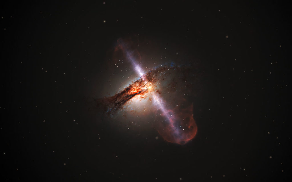 L'outil permettrait d'identifier mieux les fusions de galaxies. // Source : Flickr/CC/Nasa Goddard Space Flight Center