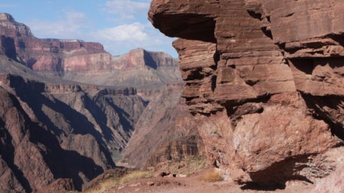 La grande discontinuité est visible dans le Grand Canyon. // Source : Flickr/CC/brewbooks (photo recadrée)
