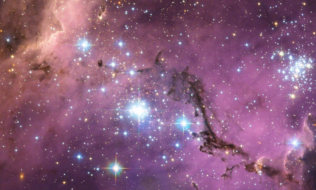 Le Grand Nuage de Magellan. // Source : Flickr/Nasa Goddard Space Flight Center (photo recadrée)