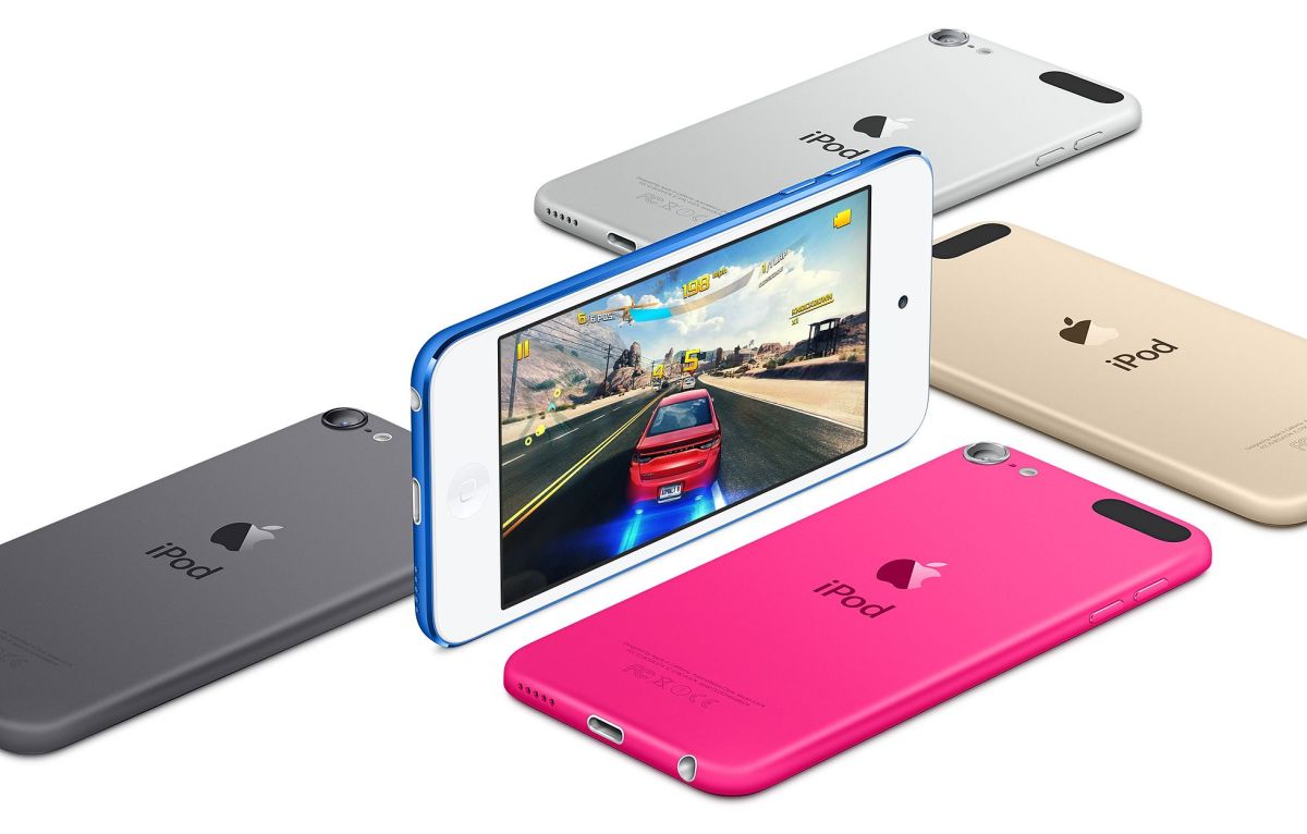 Le dernier iPod touch, lancé en 2019 (sa seule nouveauté était la puce de l'iPhone 7). // Source : Apple