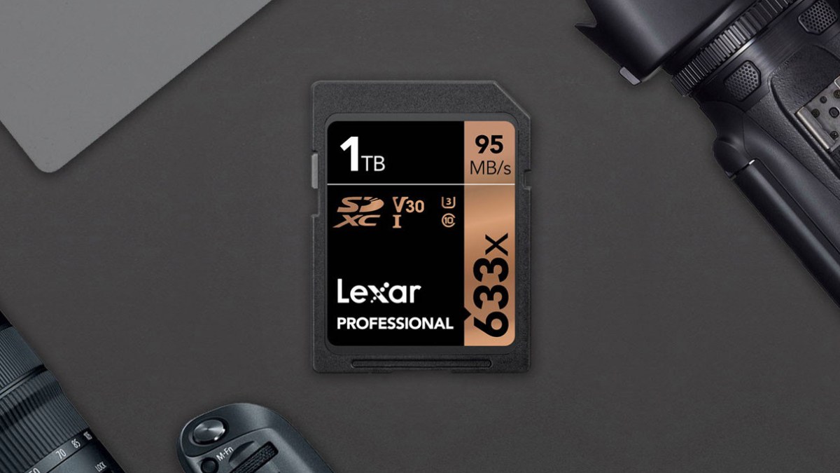 Carte SDXC Lexar 1 To // Source : Lexar