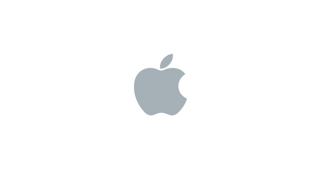 Le logo d'Apple. // Source : Apple