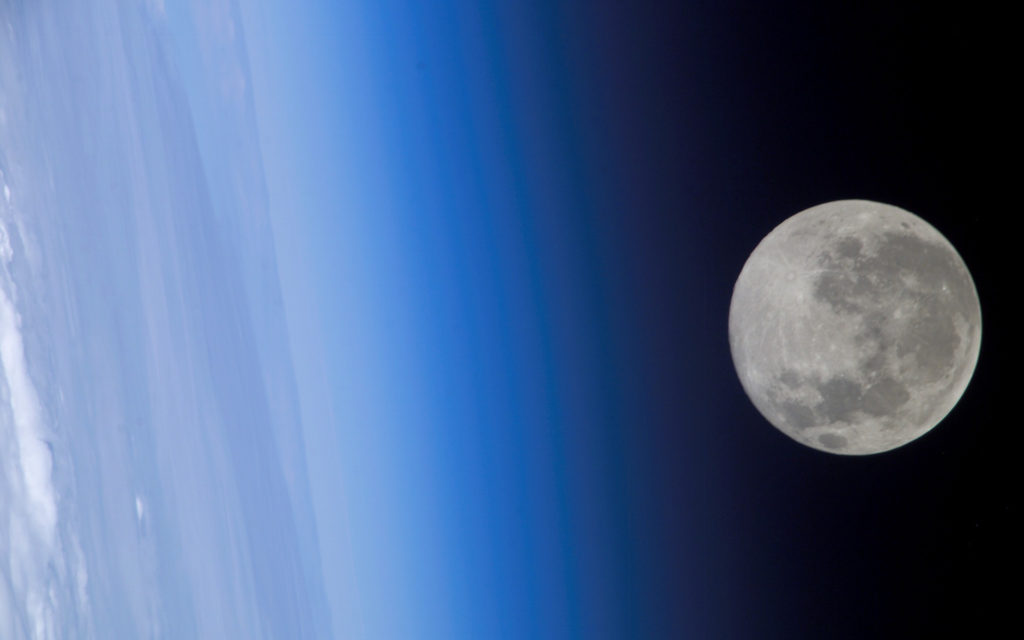 La Lune. // Source : Wikimedia/Domaine public (photo recadrée)