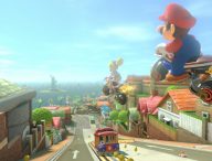 Mario survolant la vie // Source : Nintendo