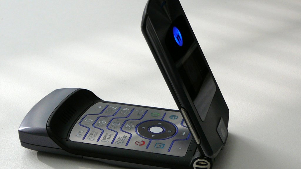 Le Motorola Razr d'origine. // Source : WikiCommons