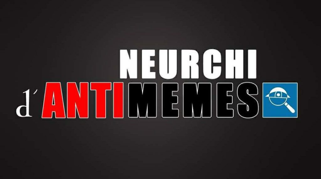La bannière du neurchi d'anti memes. // Source : Facebook