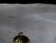 Photo panoramique de la face cachée de la Lune. // Source : CNSA