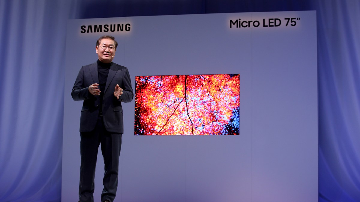 Samsung Micro LED 75 pouces // Source : Samsung