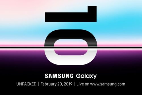 Annonce Samsung Galaxy S10 // Source : The Verge