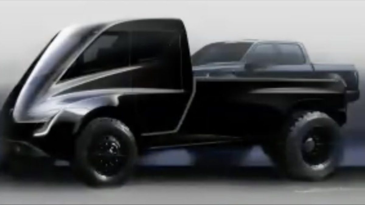 Concept pickup Tesla // Source : Tesla