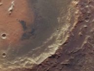 Une photo détaillant la surface de Mars. // Source : ESA/DLR/FU Berlin