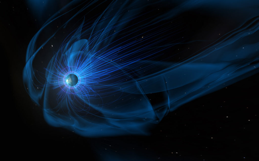 Le champ magnétique de la Terre a failli s'effondrer. // Source : Flickr/CC/Nasa Goddard Space Flight Center (photo recadrée)
