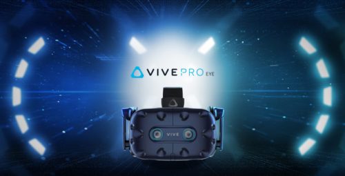 Casque VR HTC Vive Pro Eye // Source : HTC