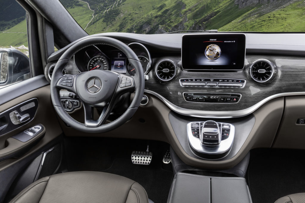 Mercedes Classe V 2019 // Source : Mercedes Mercedes Classe V 2019 // Source : Mercedes