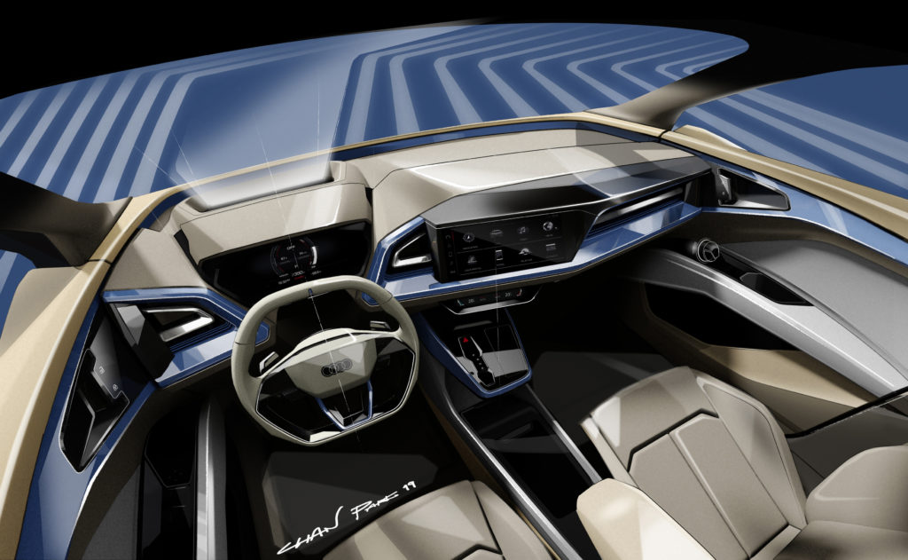 Audi Q4 e-tron // Source : Audi