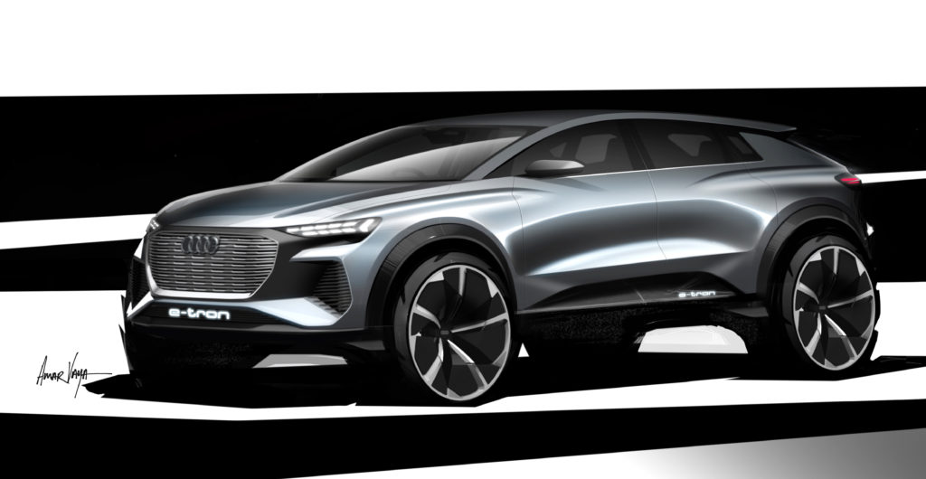 Audi Q4 e-tron // Source : Audi Audi Q4 e-tron // Source : Audi