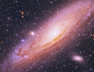 La galaxie d'Andromède. // Source : Flickr/CC/Kees Scherer (photo recadrée)