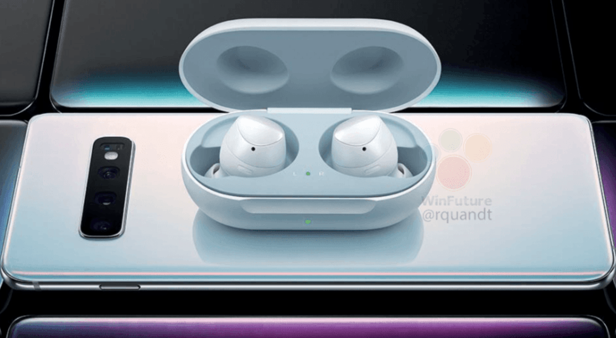 L'image de promotion des Samsung Galaxy Buds  // Source : WinFuture