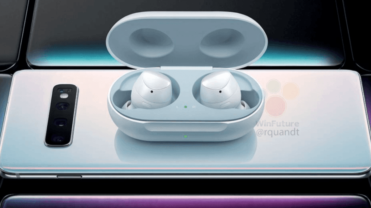 L'image de promotion des Samsung Galaxy Buds  // Source : WinFuture