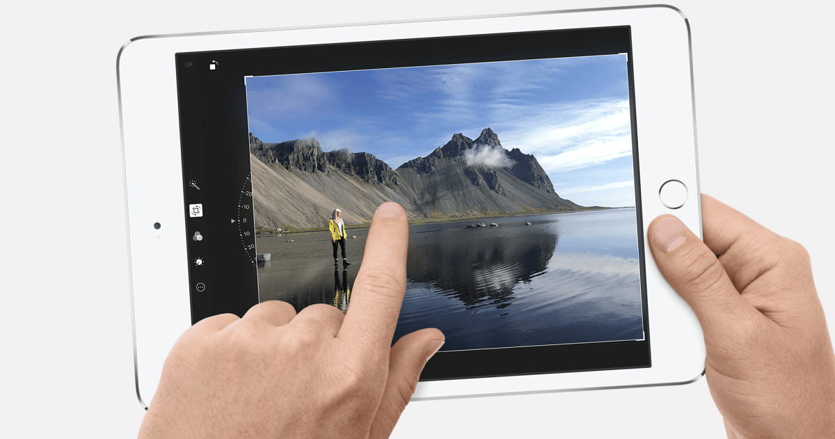 iPad mini 4 // Source : Apple