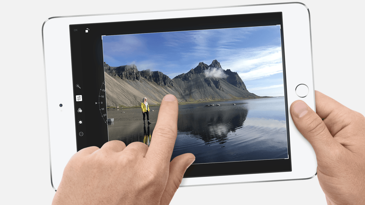 iPad mini 4 // Source : Apple