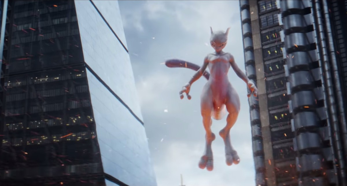 Mewtwo dans Détective Pikachu // Source : YouTube/Warner Bros. Pictures