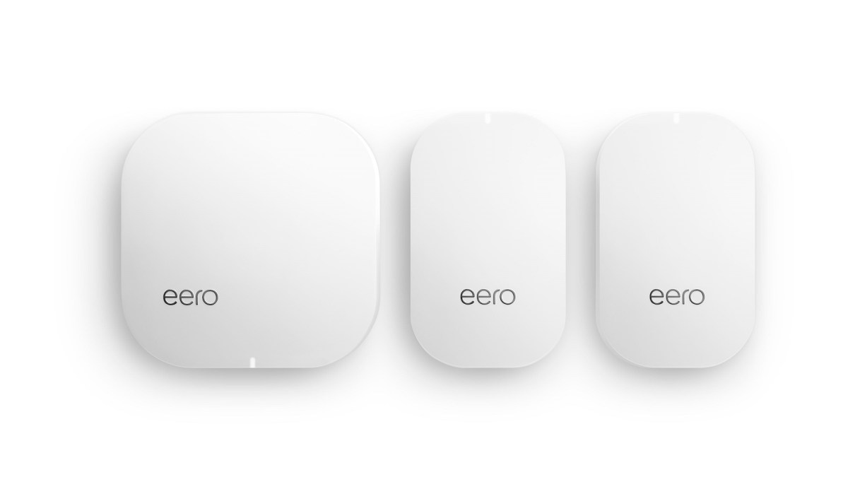 Les produits Eero. // Source : Eero