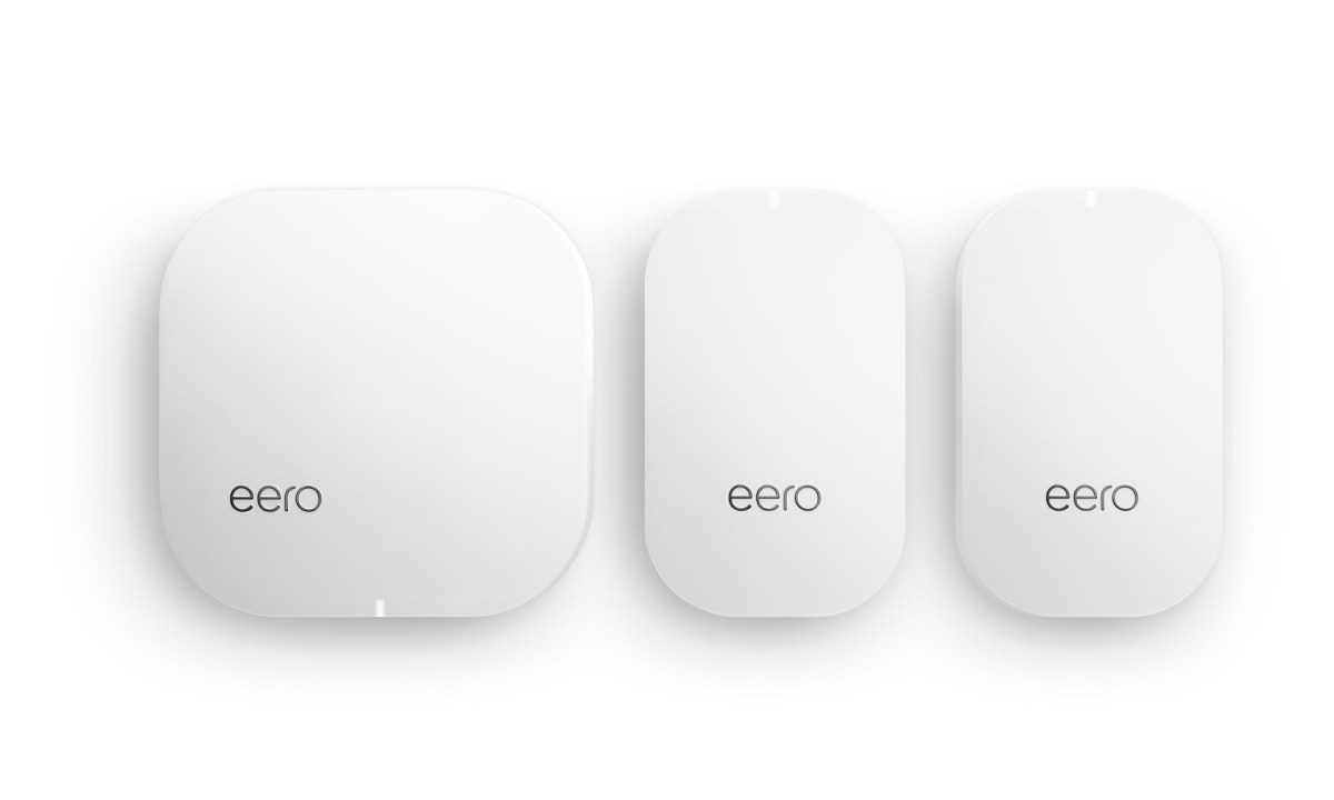 Les produits Eero. // Source : Eero