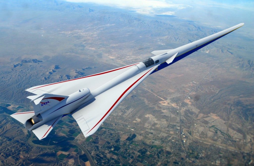 Le X-59 QueSST issu du partenariat entre la NASA et Lockheed Martin // Source : Lockheed Martin