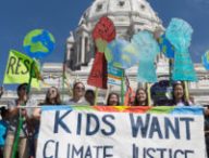 Une marche d'enfants pour le climat (Minnesota). // Source : Flickr/CC/Lorie Shaull (photo recadrée)