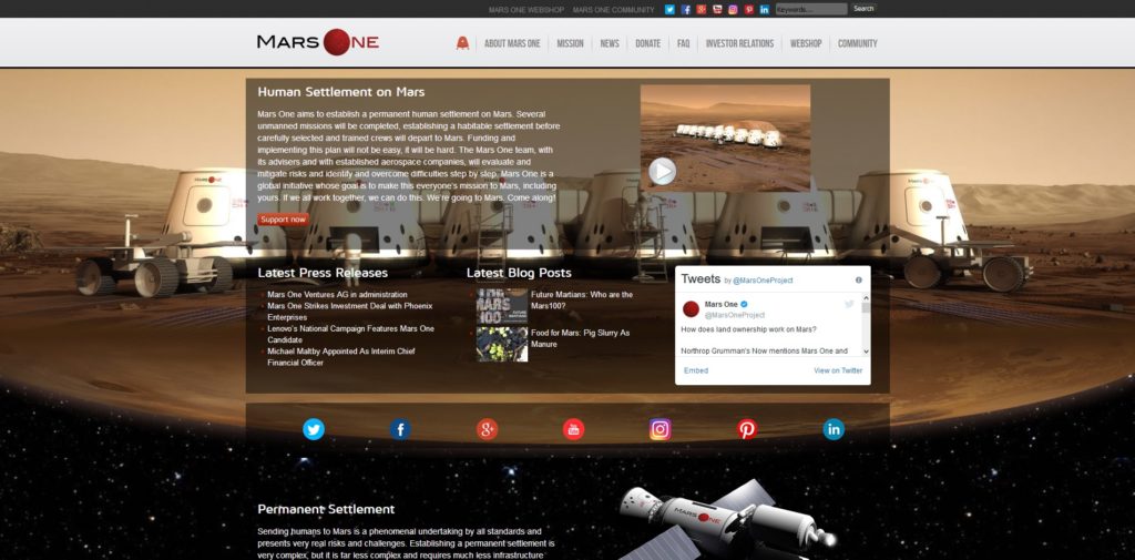 Mars One Mars One