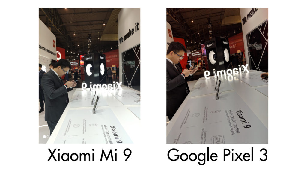 Xiaomi Mi 9 vs Pixel 3 : caméra arrière // Source : Julien Cadot pour Numerama