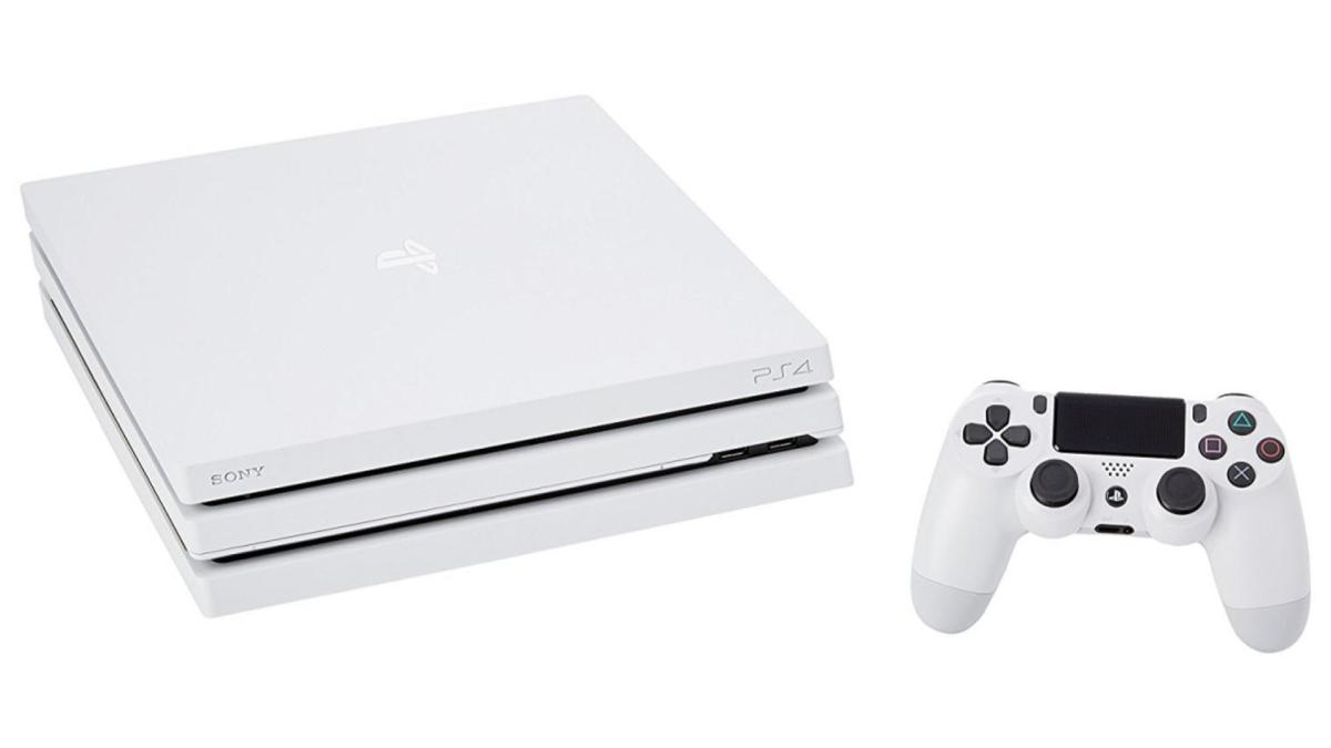 ps4 pro blanche avec manette blanche