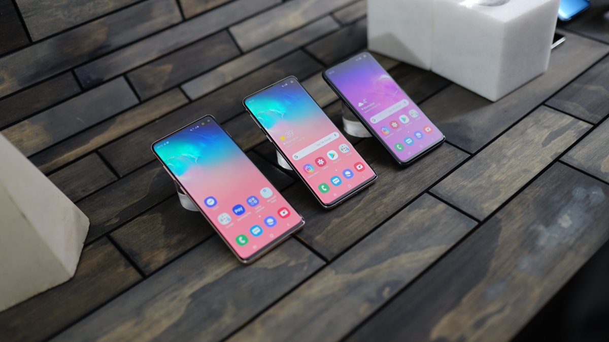 La gamme Galaxy S10 // Source : Ulrich Rozier pour Numerama