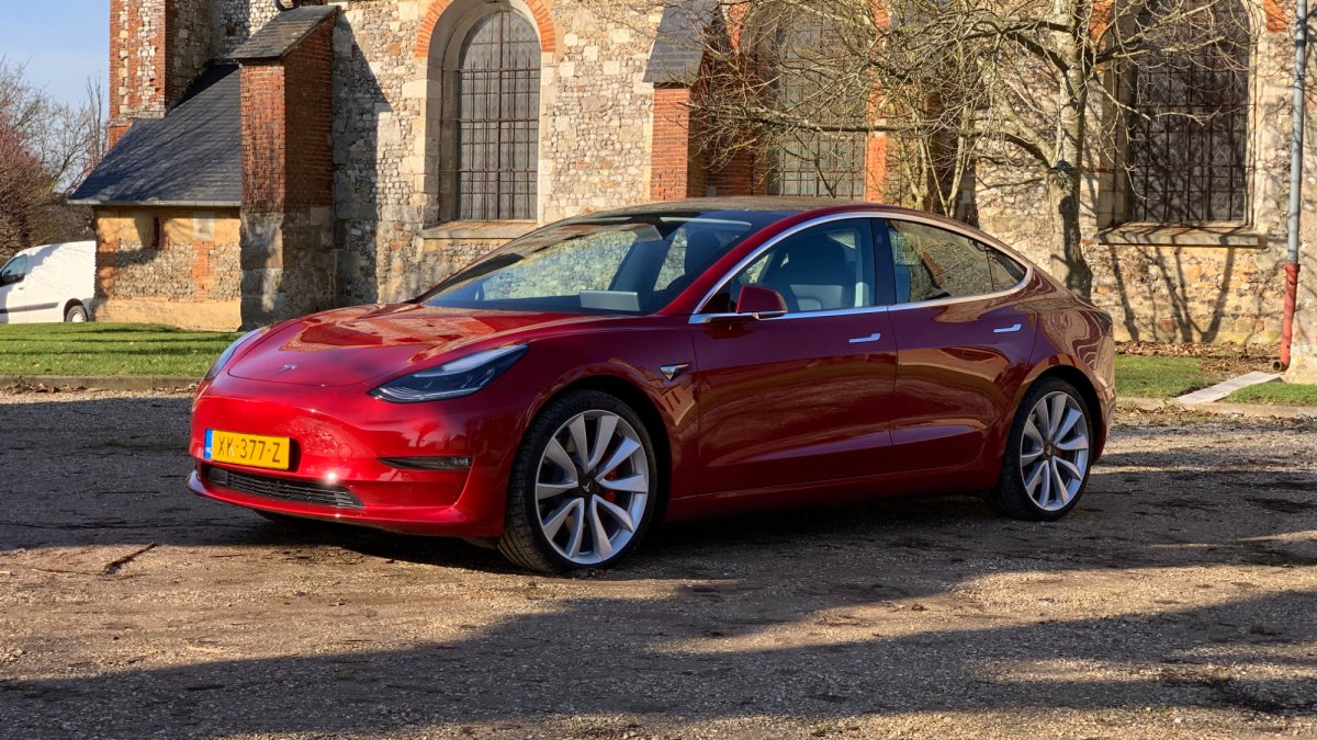 Tesla Model 3, essai européen // Source : Louise Audry et Julien Cadot