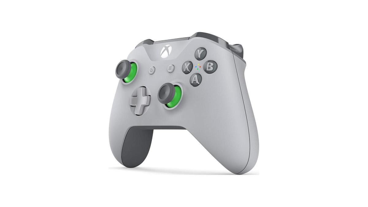 Xbox One manette grise+verte