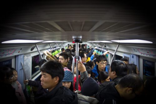 Métro chinois // Source : Alex Toulemonde