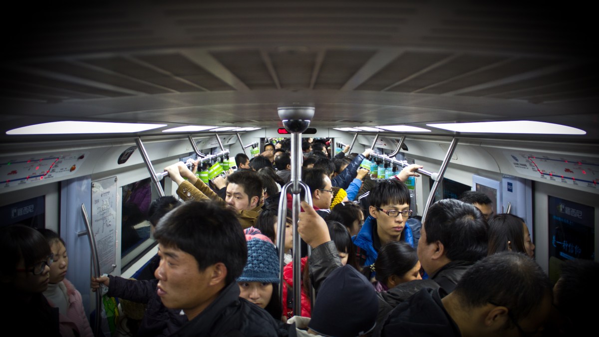 Métro chinois // Source : Alex Toulemonde
