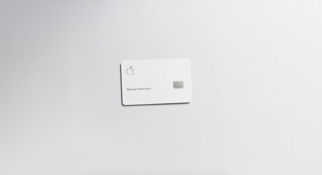 La carte bancaire Apple Card // Source : Capture d'écran Apple La carte bancaire Apple Card // Source : Capture d'écran Apple