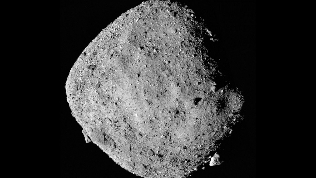 L'astéroïde Bennu. // Source : Wikimedia/CC/OSIRIS-REx spacecraft