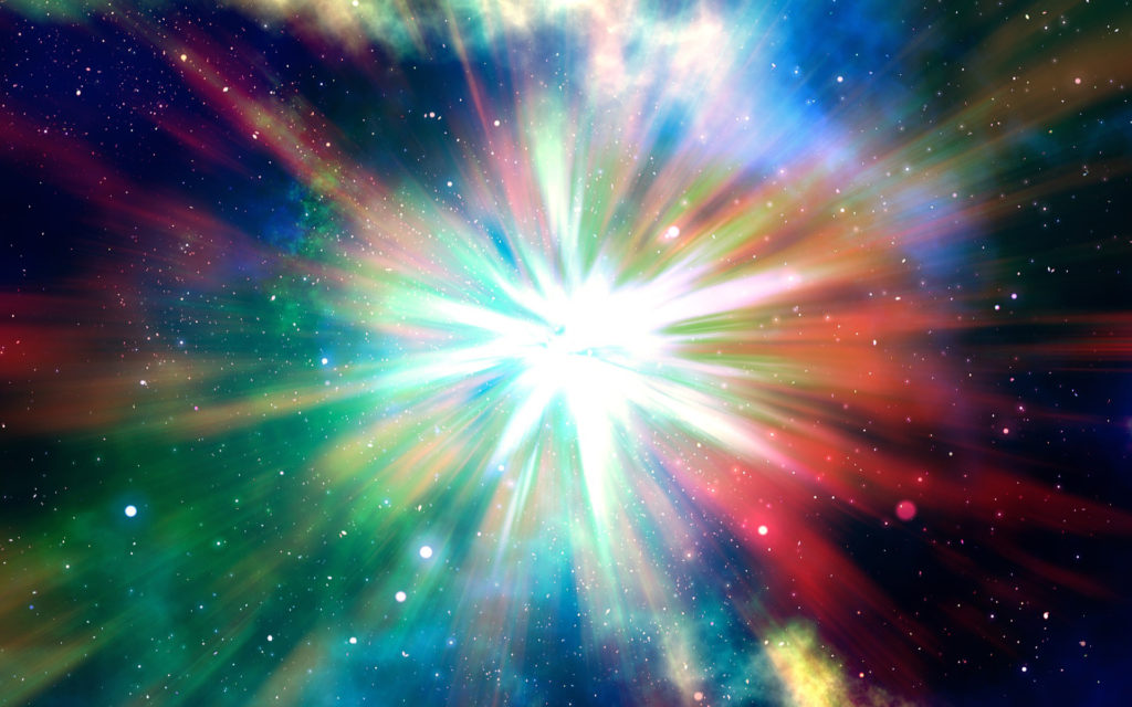 Une représentation du Big Bang. // Source : Pixabay (photo recadrée)