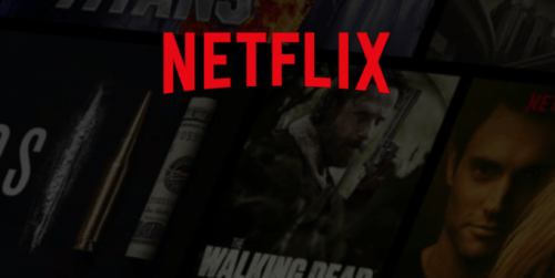 Capture d'écran de l'interface Netflix (mars 2019)