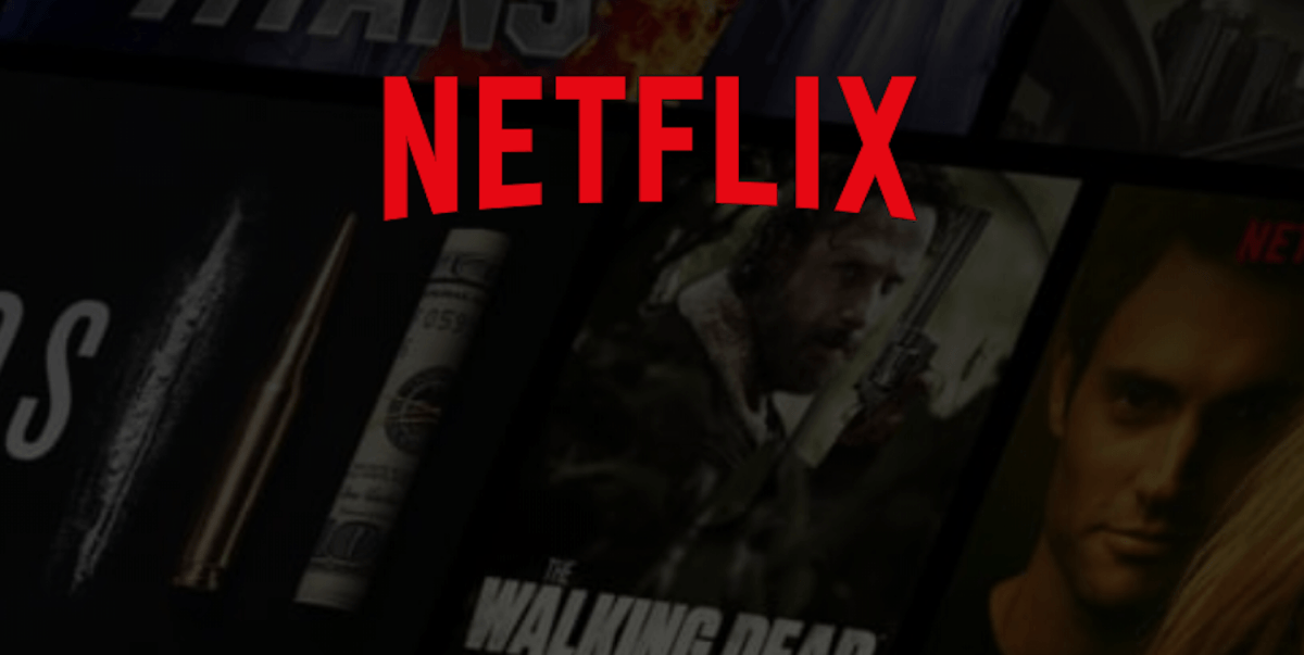 Capture d'écran de l'interface Netflix (mars 2019)