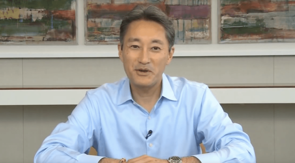 Kaz Hirai // Source : Capture YouTube Sony Kaz Hirai // Source : Capture YouTube Sony
