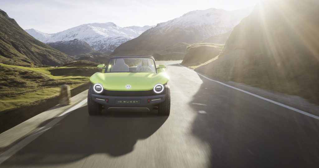 Avant Volkswagen ID. Buggy // Source : Volkswagen Avant Volkswagen ID. Buggy // Source : Volkswagen