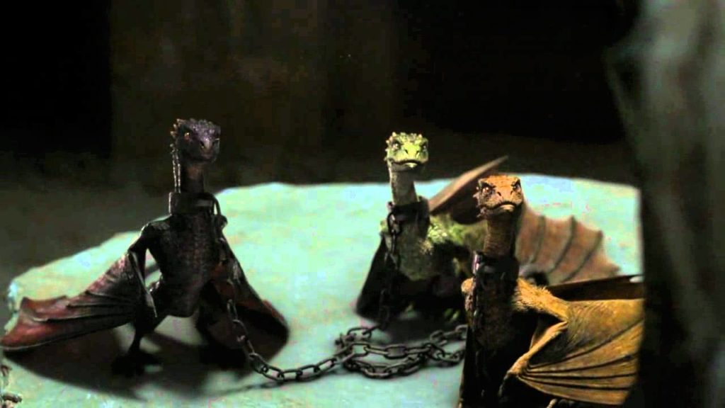 Des piti dragons. // Source : Capture d'écran YouTube / HBO