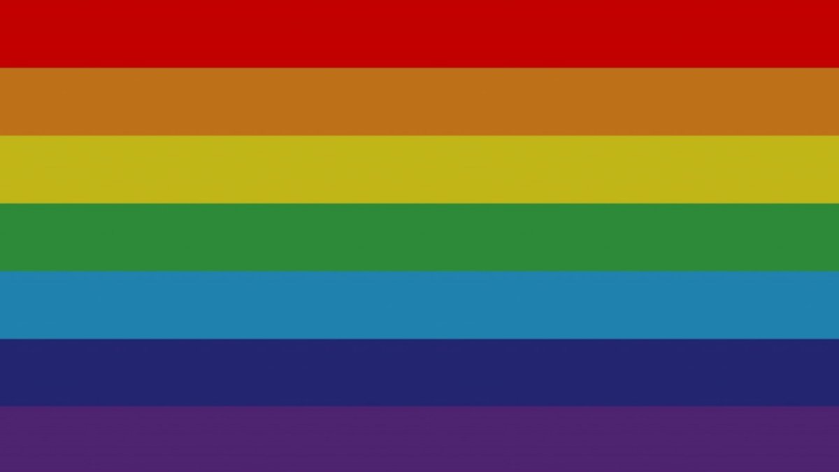 Un drapeau LGBT. // Source : Montage Numerama