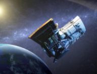 Le télescope spatial WISE. // Source : NASA/JPL-Caltech (photo recadrée)