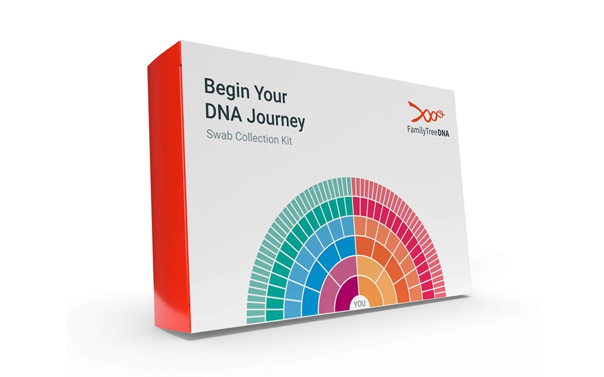 Un test de Family Tree DNA. // Source : Family Tree DNA via Amazon