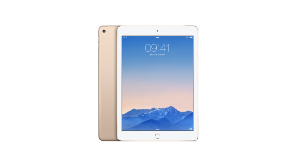 iPad Air, mais avec Touch ID // Source : Numerama